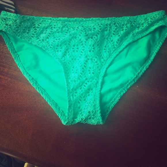 Sea foam green bathing suit bottom
