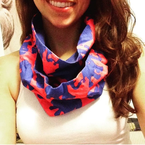 Custom tusk in sun scarf