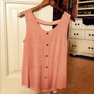 Coral flowy tank by Mine