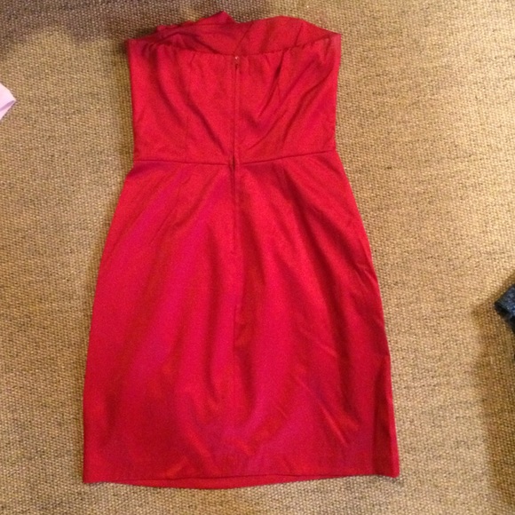 Dillard's Red Cocktail Dress - Picture 2 of 3