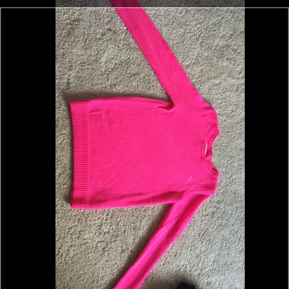 Bring pink crew neck abercrombie KIDS sweater