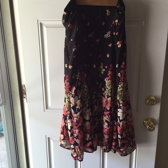 Floral long skirt