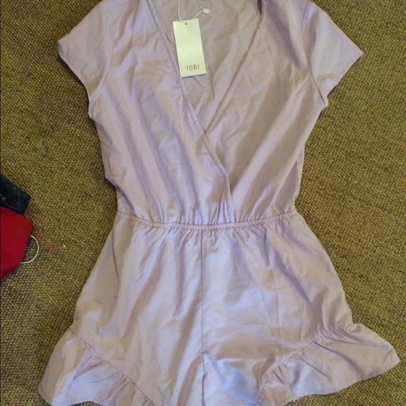 Tobi Lavender Valley Girl Romper - Picture 2 of 3