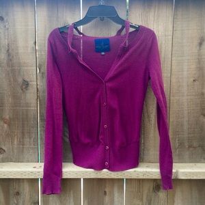 Purple Volcom Cardigan