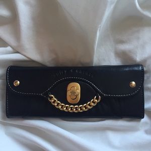 Juicy Couture Black Leather Wallet