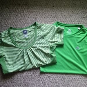 Athletic North Face/ Adidas Shirts- WOMEN'S BUNDLE