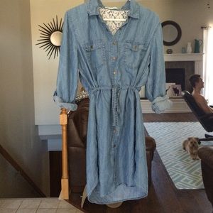 Denim dress