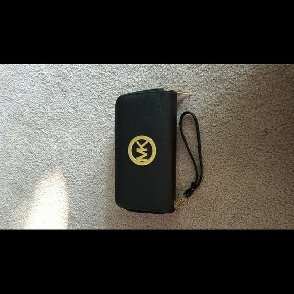 Black mk inspired wallet NWOT