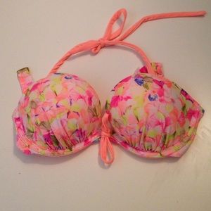 Victoria Secret 32D 2 Cup Push-up Bikini Top