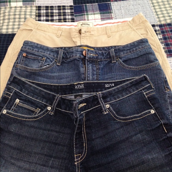 3 shorts/1 jean