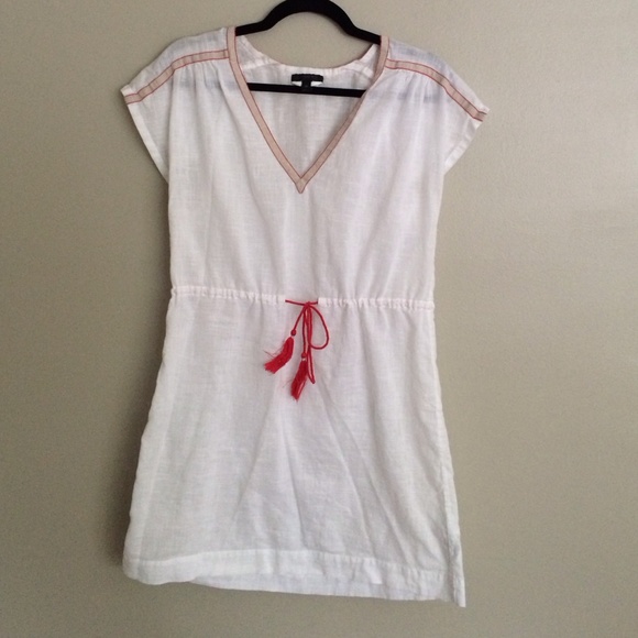 White J. Crew cover-up Size XS