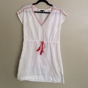 White J. Crew cover-up Size XS