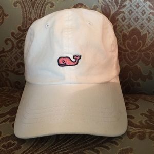 White Vineyard Vines Hat