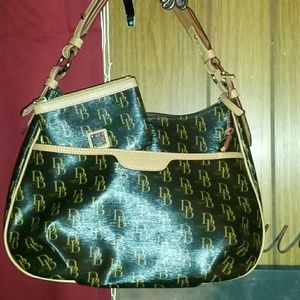 Dooney & Bourke Collins anniversary signature hobo