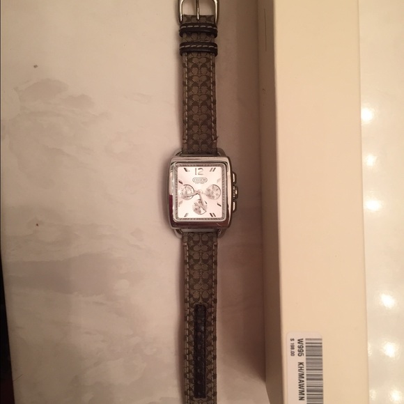 Coach signature c boyfriend watch