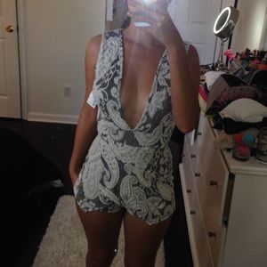 BRAND NEW lace romper
