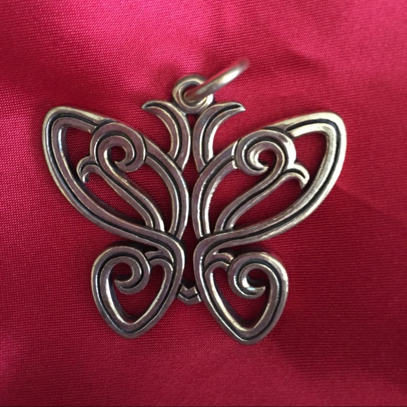 Beautiful James Avery butterfly pendant