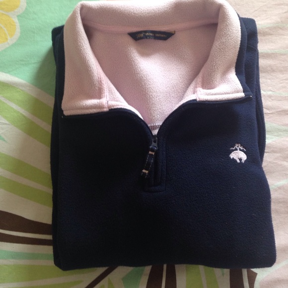 Brooks Brothers fleece sweater