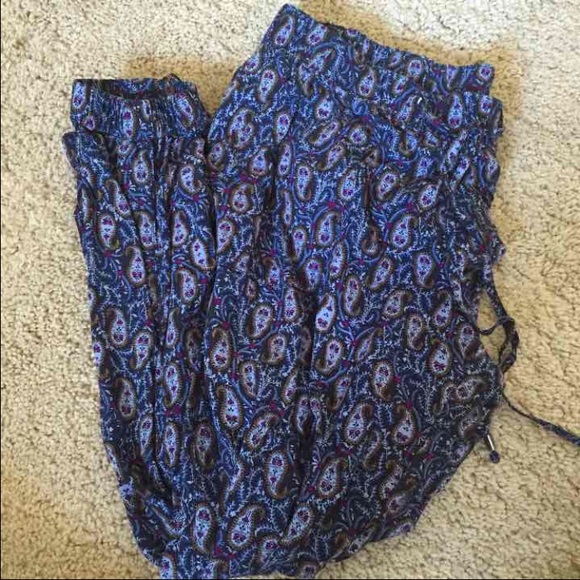 Paisley Harem/Jogger Pants