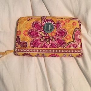 Vera Bradley Bali Gold wallet