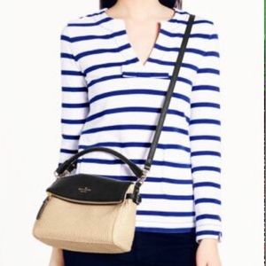 Auth New Kate Spade Cobble Hill Straw Mini Minka