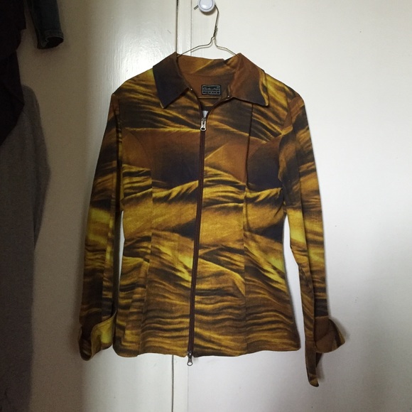 Printed Twill jacket