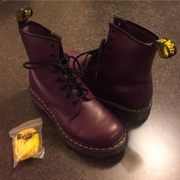 Matte Purple Dr. Martens