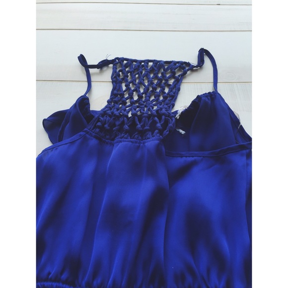 Royal Blue Dress - Picture 4 of 4