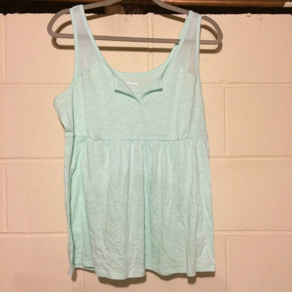 Mint tank top