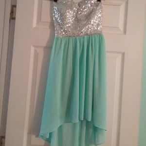 High-low homecoming dress