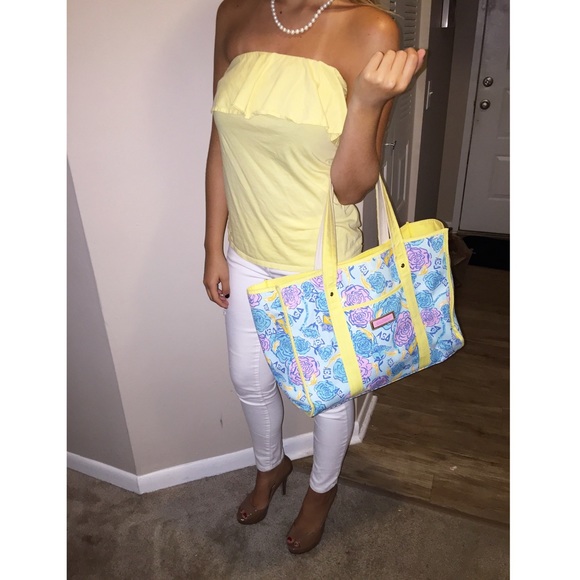 Lilly Pulitzer strapless top