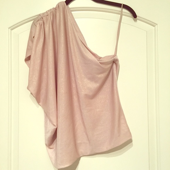 Alice and Olivia One shoulder top