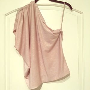 Alice and Olivia One shoulder top