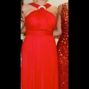 Flowy, Elegant, red dress