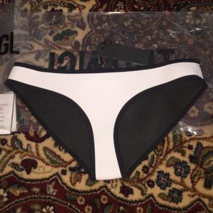 Triangl white swim bottoms