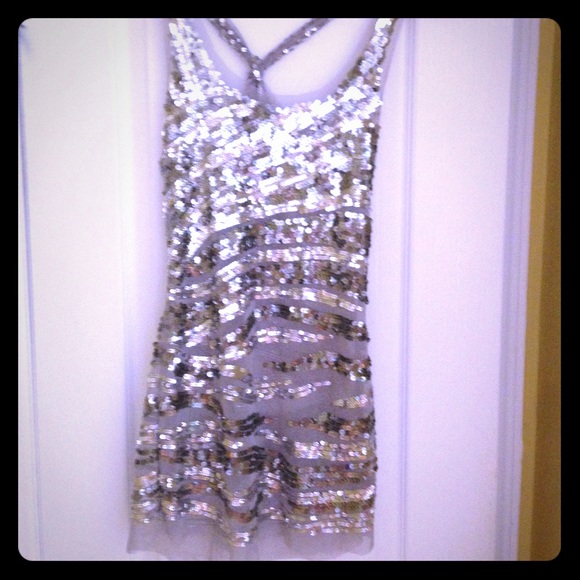 Sparkly tank top