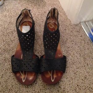 Urban Outfitters Black sandals