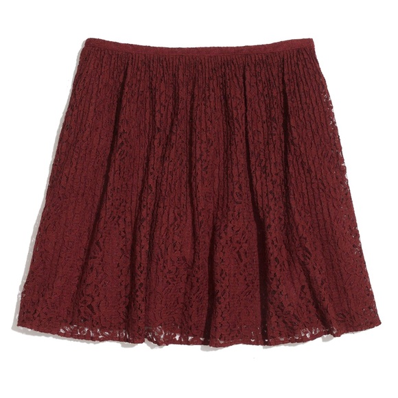 Madewell Lace Mini Skirt