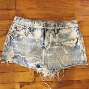 Hollister high waisted shorts