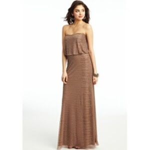 Adrianna Papell formal strapless dress