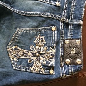 Miss me jeggings size 26