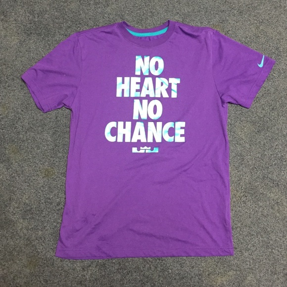 Nike "No Heart No Chance" Dri-Fit Shirt