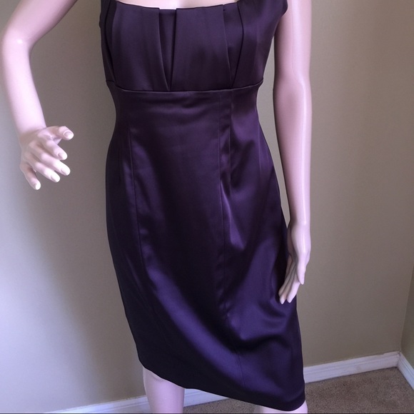 Eggplant / brownish dress - Picture 2 of 4