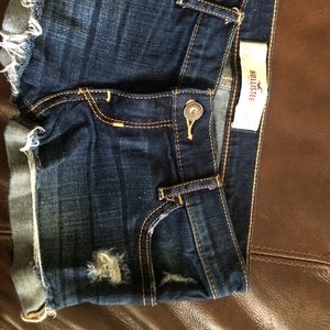Cute hollister denim shorts
