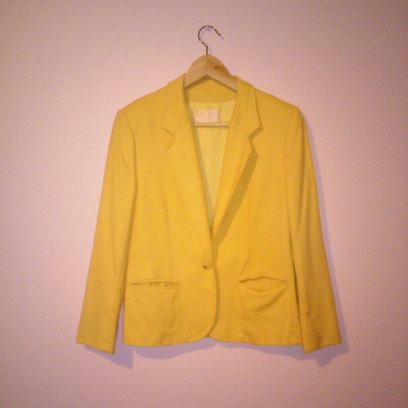 Pendleton Jackets & Blazers - Yellow wool blazer/jacket