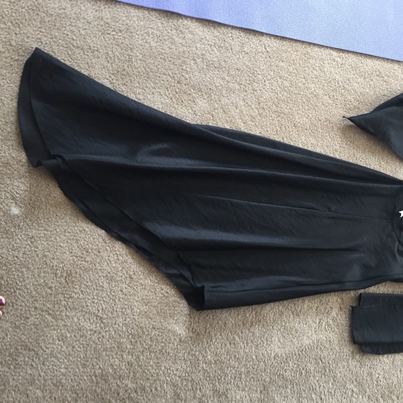 Cache long black strapless dress - Picture 3 of 4