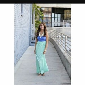 Boutique sleeveless maxi NWOT