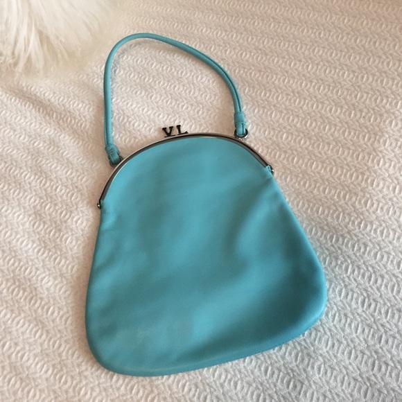 turquoise evening bag