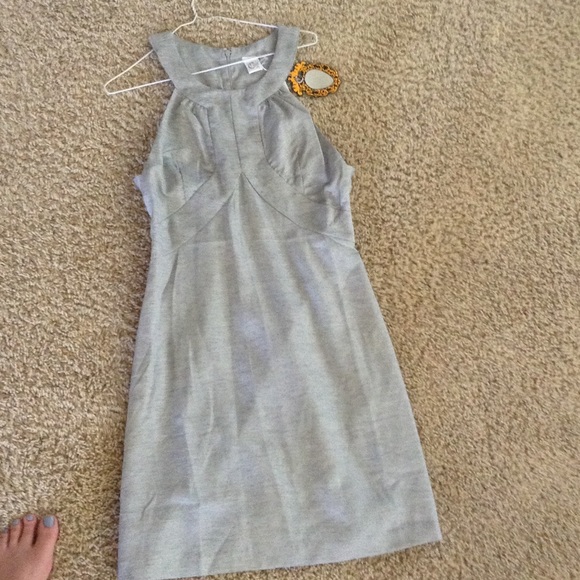Lace back high neck dress - Picture 1 of 3
