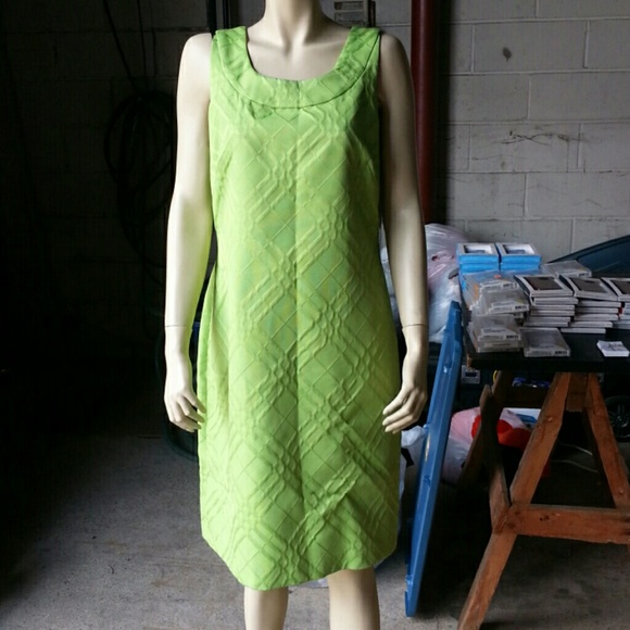 Jones new York spring green dress